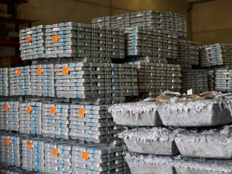 lingotti di zinco puro per la zincatura a caldo