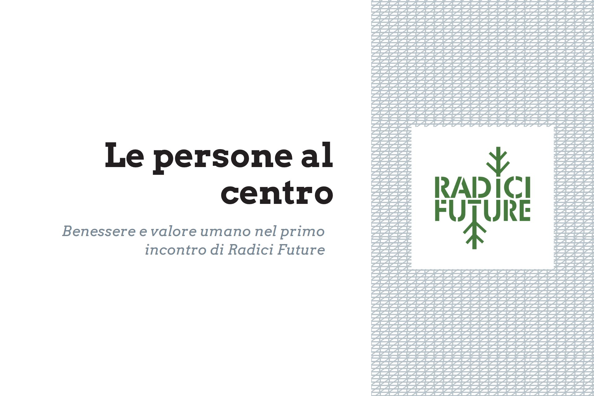 Copertina radici future 2026
